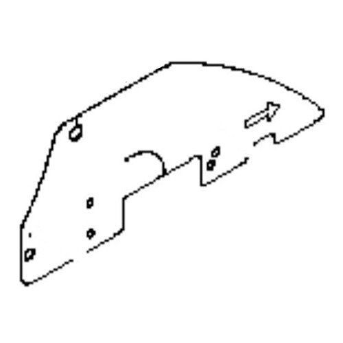 587527401 Shield Upperrhfendershiftcr Husqvarna Genuine OEM Part