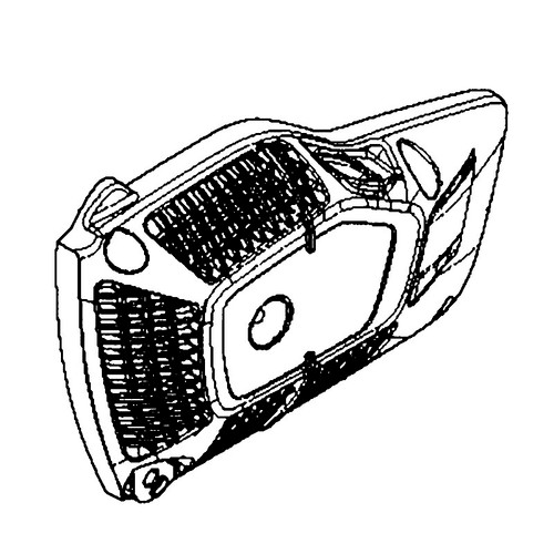 587875602 Starter Housing T525 Husqvarna Genuine OEM Part