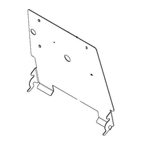 590742606 Door Column Rear Vz Ms498 Grey Husqvarna Genuine OEM Part