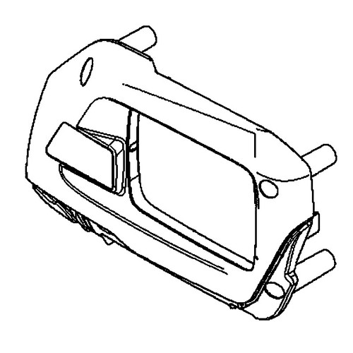 590772401 Cover Left Husqvarna Genuine OEM Part