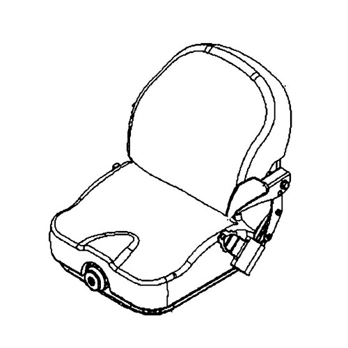590899806 Seat.I3M.Susp.Redmax Husqvarna Genuine OEM Part