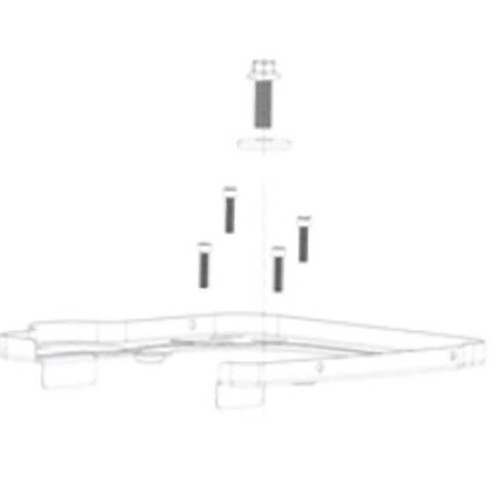 591044201 Service Kit Kit Side Plate (Ki Husqvarna Genuine OEM Part