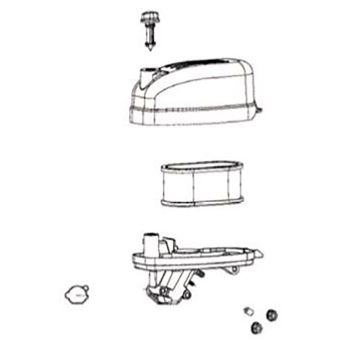 593230701 Service Kit Kit Air Cleaner/60 Husqvarna Genuine OEM Part