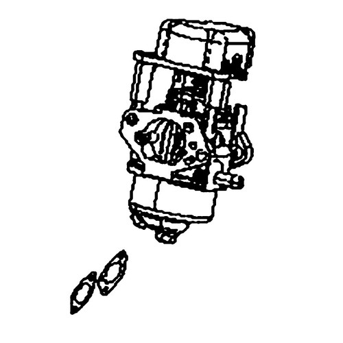 597382101 Carburettor Carburetor.W/Stepp Husqvarna Genuine OEM Part