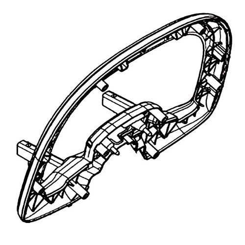598460701 Front Handle Cover Husqvarna Genuine OEM Part