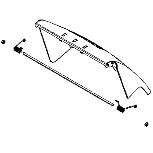 598512101 Flap Husqvarna Genuine OEM Part