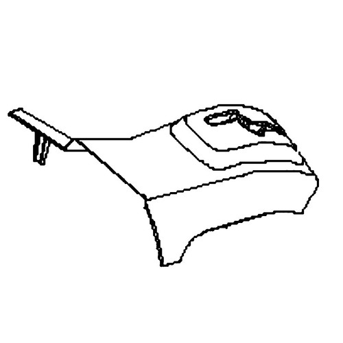 598705801 Console Shift Rh Husqvarna Genuine OEM Part
