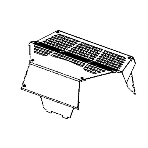 599206802 Cover Pump Center Panel Redm Husqvarna Genuine OEM Part