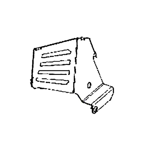 599206903 Cover Pump Side Panel Redmax Husqvarna Genuine OEM Part