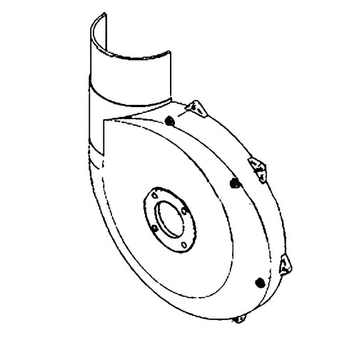 599348771 Housing Blower Hsg Back Husqvarna Genuine OEM Part
