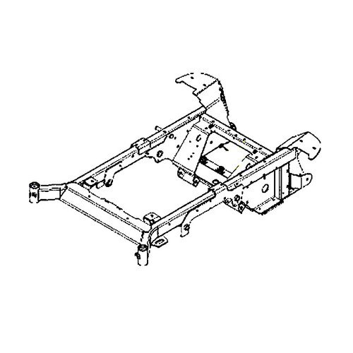 599352502 Frame.Asm.X672 Husqvarna Genuine OEM Part