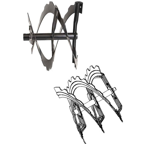 Husqvarna Auger For ST 327 Snow Blower