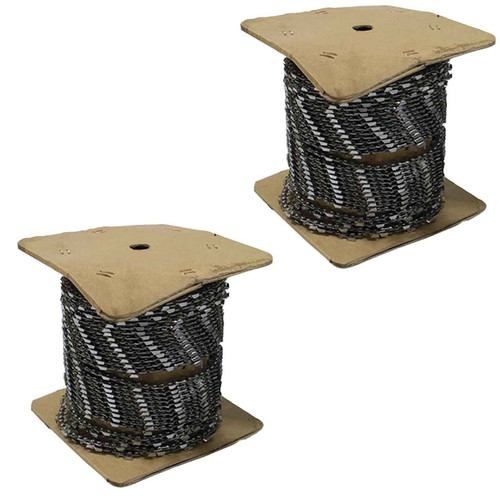 Husqvarna OEM 100' H26 CHAIN REEL .325, .063 591104201 (2 Pack)