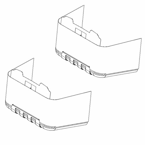 Husqvarna OEM BAG.ASM.BAGGER.SRD.HUSQVA.GREY 583825601 (2 Pack)