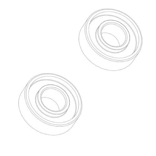 Husqvarna OEM BEARING 510569701 (2 Pack)