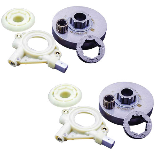 Husqvarna OEM CLUTCH DRUM KIT 3/8" LARGE SMS 598937706 (2 Pack)
