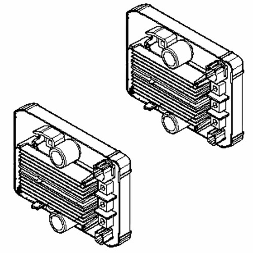 Husqvarna OEM CONTROL UNIT G4.A DIGITAL BLOW 593759201 (2 Pack)