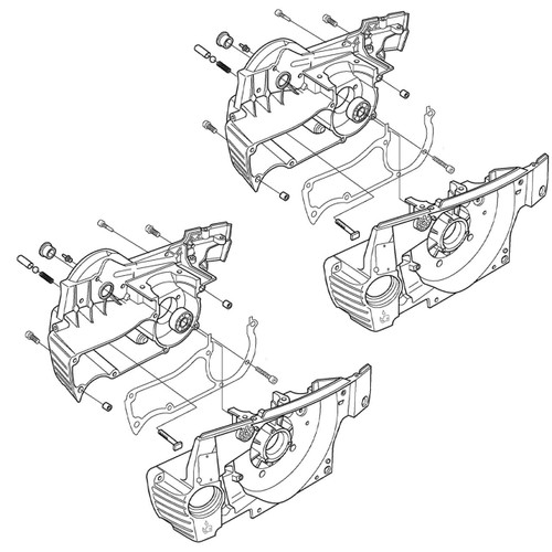 Husqvarna OEM CRANKCASE 503991106 (2 Pack)
