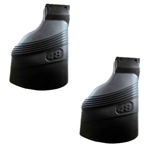 Husqvarna OEM DEFLECTOR.ASM.BLACK.48" 532180655 (2 Pack)