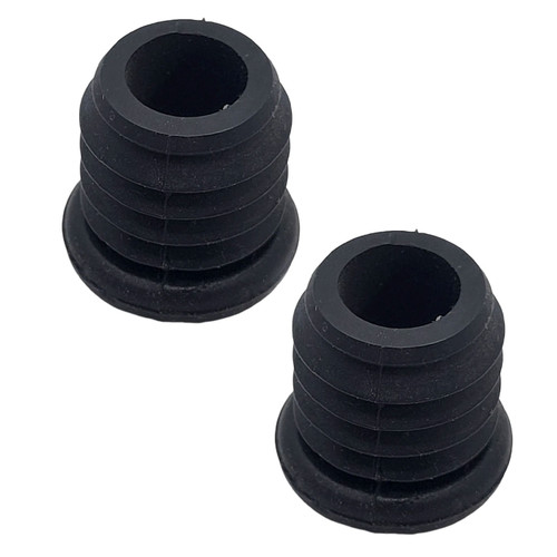 Husqvarna OEM END PLUG 15/16 (BLACK) 539122636 (2 Pack)