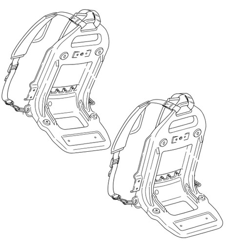 Husqvarna OEM FRAME ASSY(RPLS -3500,-3501) 511782401 (2 Pack)