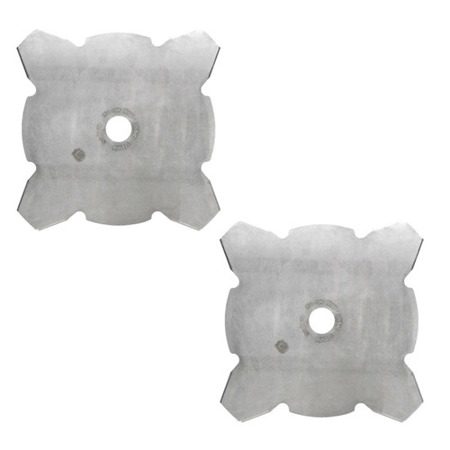 Husqvarna OEM HUS 10" GRASSBLADE 255-4T 1" 596278001 (2 Pack)