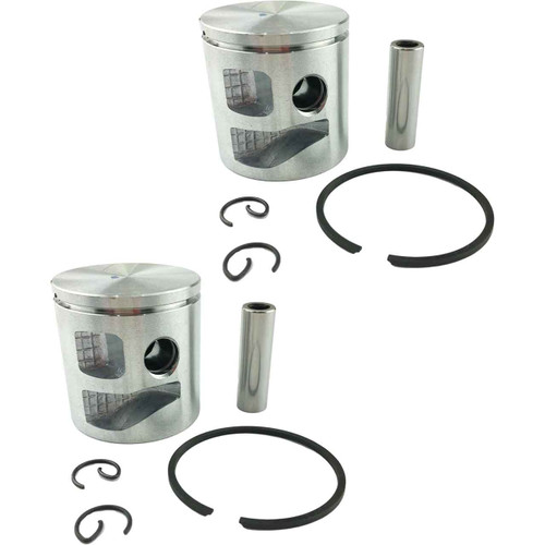 Husqvarna OEM KIT SVC PISTON NV PLATED SAS 582023101 (2 Pack)