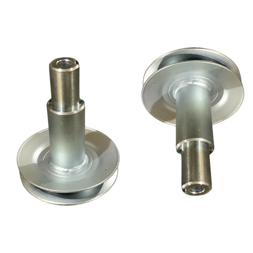 Husqvarna OEM PULLEY.EXTENDED.SHAFT.GROUND 586899601 (2 Pack)