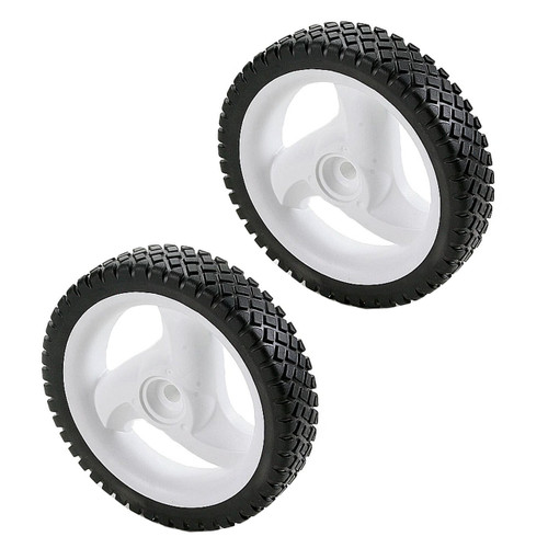 Husqvarna OEM WHEEL.8X1.75.MAG2.BRK.WHITE 583720201 (2 Pack)