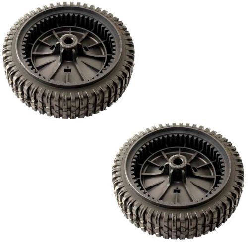 Husqvarna OEM WHEEL.8X2.PR.LP.RADII.BLACK.BU 532180775 (2 Pack)