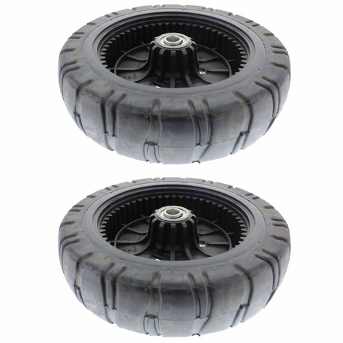 Husqvarna OEM WHEEL.9X2.25.LP.TIGER.BLACK 532192622 (2 Pack)