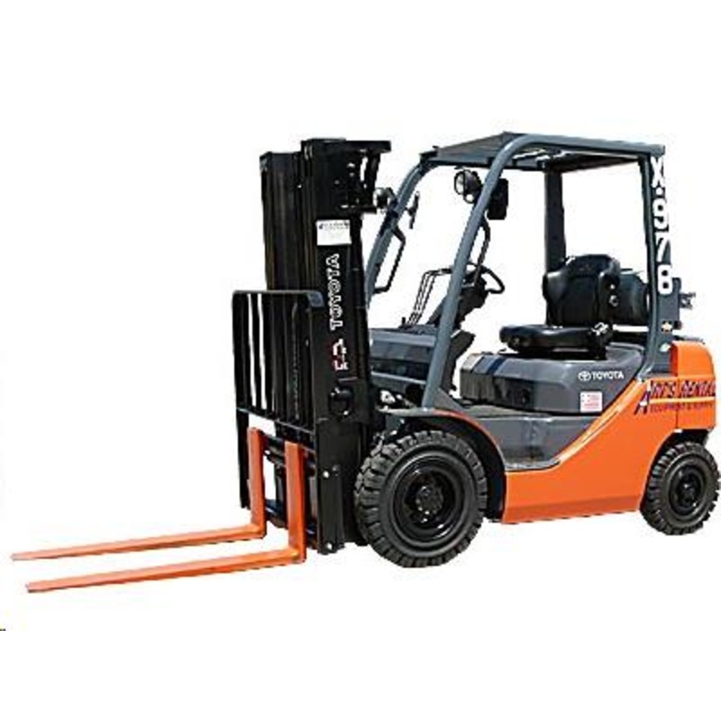 Industrial Forklift 4,000 Lb Capacity, Propane
