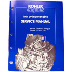 Kohler Twin Cylinder Engine Repair Manual TP-2043-A