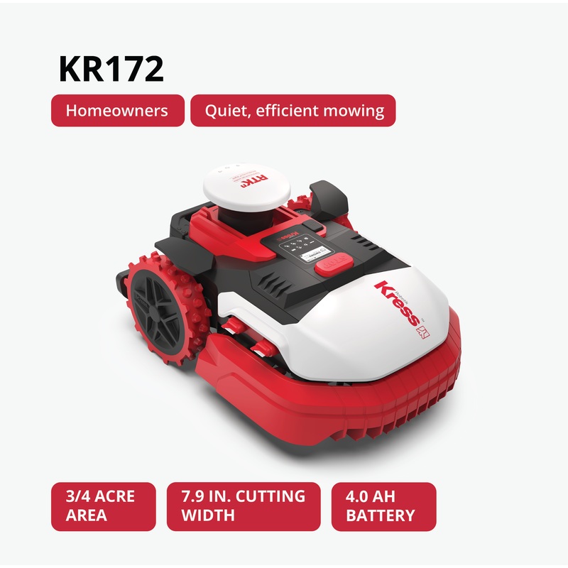 KR172 Kress RTK -acre robotic lawn mower