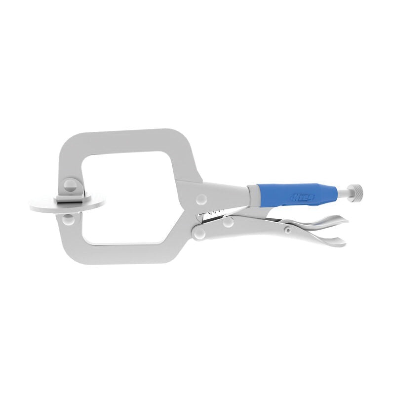 Kreg KHC-MICRO Classic Face Clamp, 2-1/4 in Max Opening, 2 in D Throat, Steel Body
