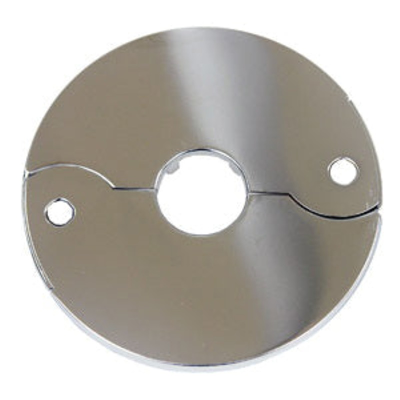 LASCO 03-1551 Split Flange, IPS, Fits Pipe Size: 3/8 in, Chrome-Plated