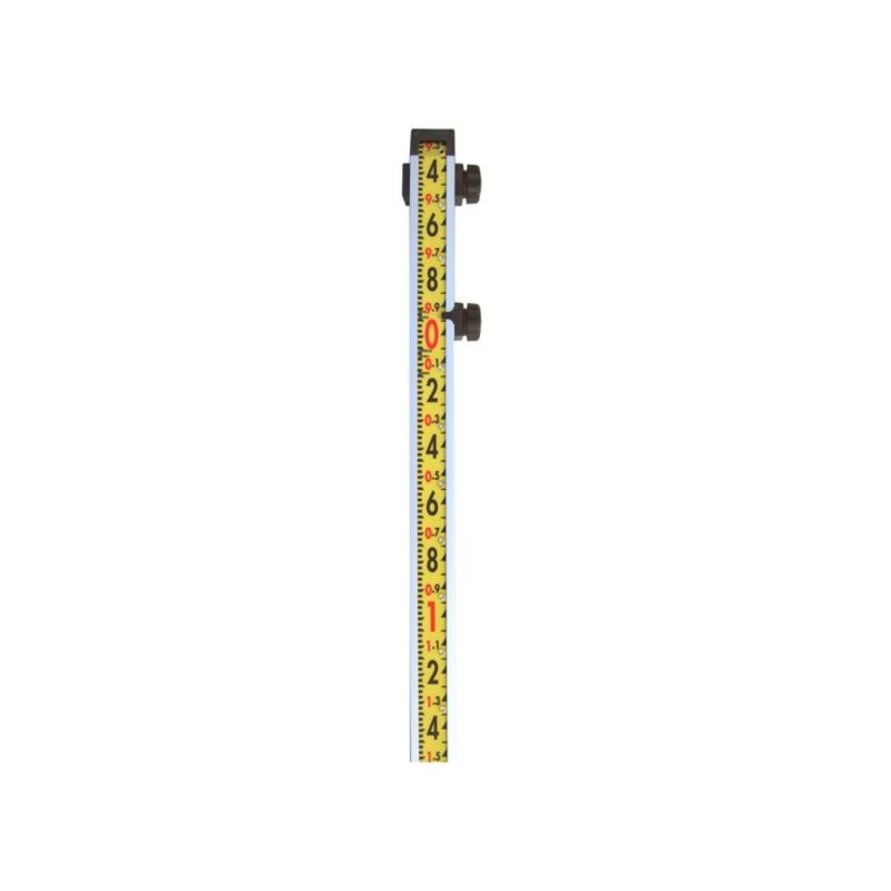 LaserLine 15' Direct Elevation Reading Rod with Graduations (Feet) | GR1450T
