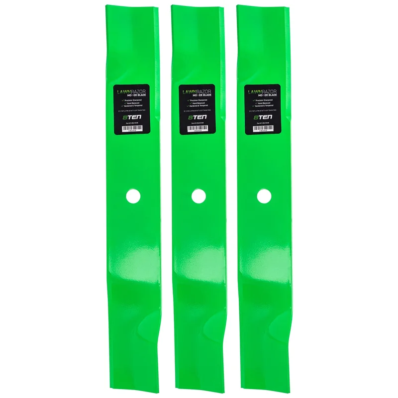 LawnRAZOR High Lift Blade For Cub Cadet Craftsman Columbia 942-04415 1005338 02005019 742-04415 | 3-PACK