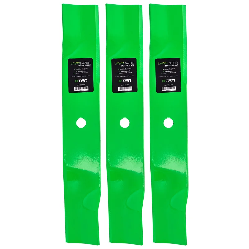 LawnRAZOR High Lift Blade For Cub Cadet Craftsman Troy-Bilt 942-04416 01005337 02005018 1005337 | 3-PACK