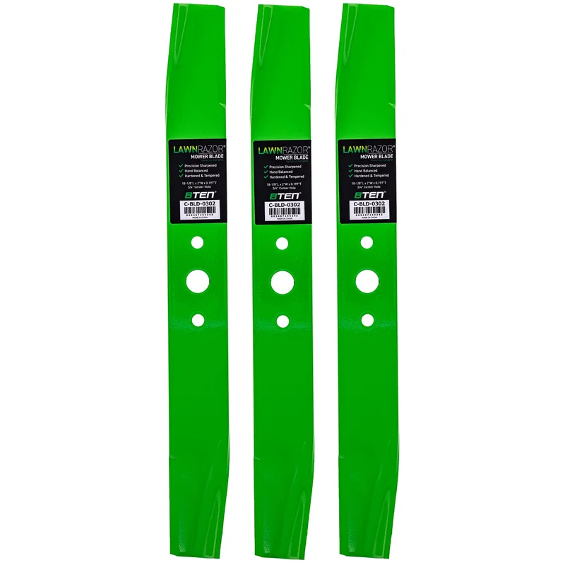 LawnRAZOR High Lift Blade For Snapper Simplicity 1726453YP | 3-PACK
