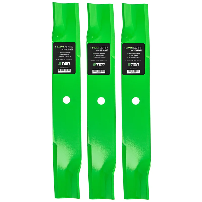 LawnRAZOR High Lift Blade For Wheel Horse Dixie Chopper 30227-50 30227-50H 30227-50V 30227-H 113579 | 3-PACK
