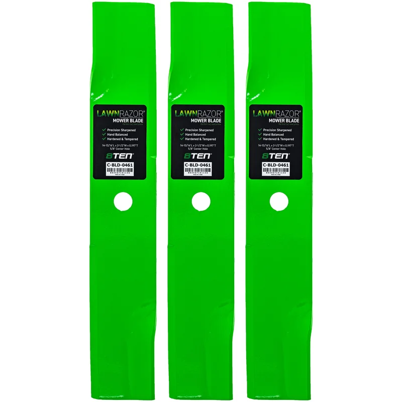 LawnRAZOR Medium Lift Blade For Husqvarna Ferris 61827S 61827 539103274 5061827S 5061827 | 3-PACK