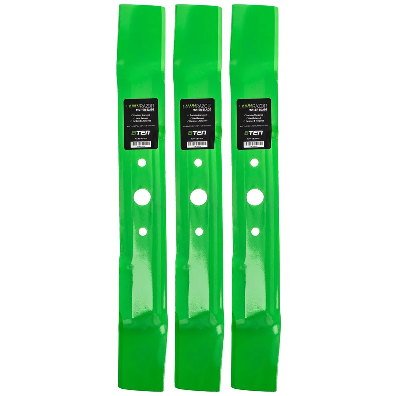 LawnRAZOR Mulching Blade For John Deere Sabre M125413 M77178 M112972 M112738 M111453 GC90065 | 3-PACK