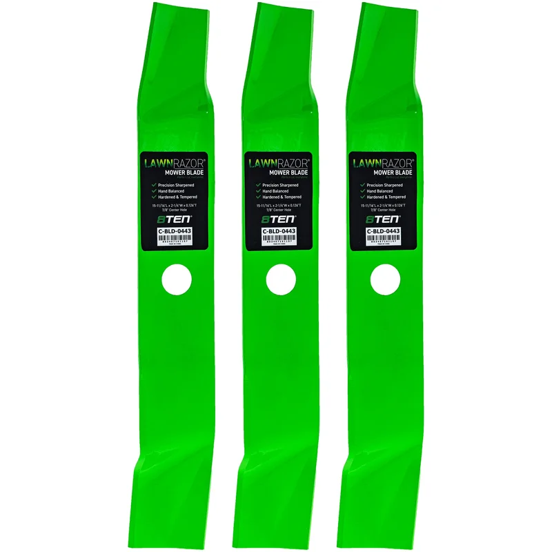 LawnRAZOR Mulching Blade For Murray 056631E701MA 056631E701 | 3-PACK