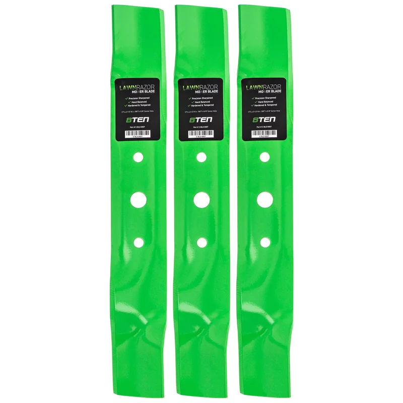 LawnRAZOR Mulching Blade For Sabre Scotts John Deere GX20250 GY20568 GX20819 | 3-PACK