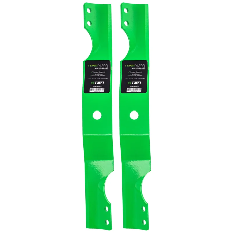 LawnRAZOR Notched Notched Medium Lift Blade For Ariens Gravely 03971900 03746500 | 2-PACK