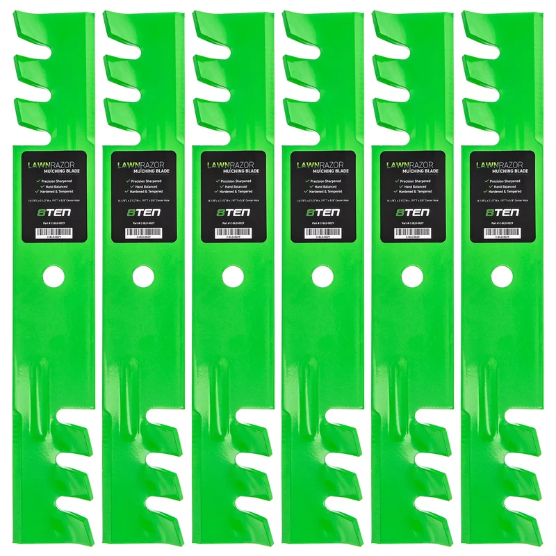 LawnRAZOR Toothed Blade For Gravely Ariens EverRide 1520843 1520843S 100340 038-5350-00 04919100 | 6-PACK