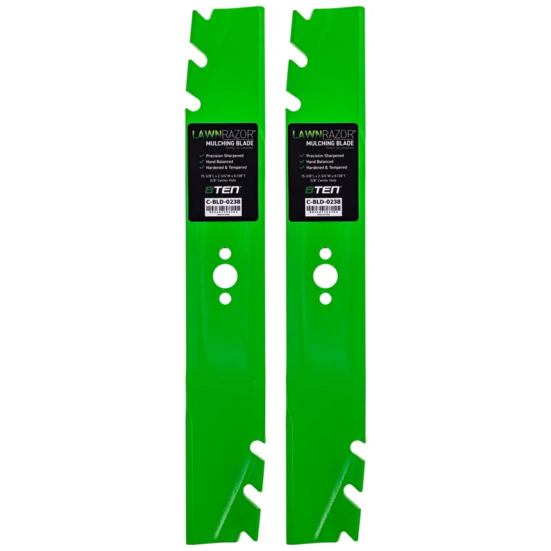 LawnRAZOR Toothed Blade For Toro 116-6358-03 116-6358 116-6358-S | 2-PACK