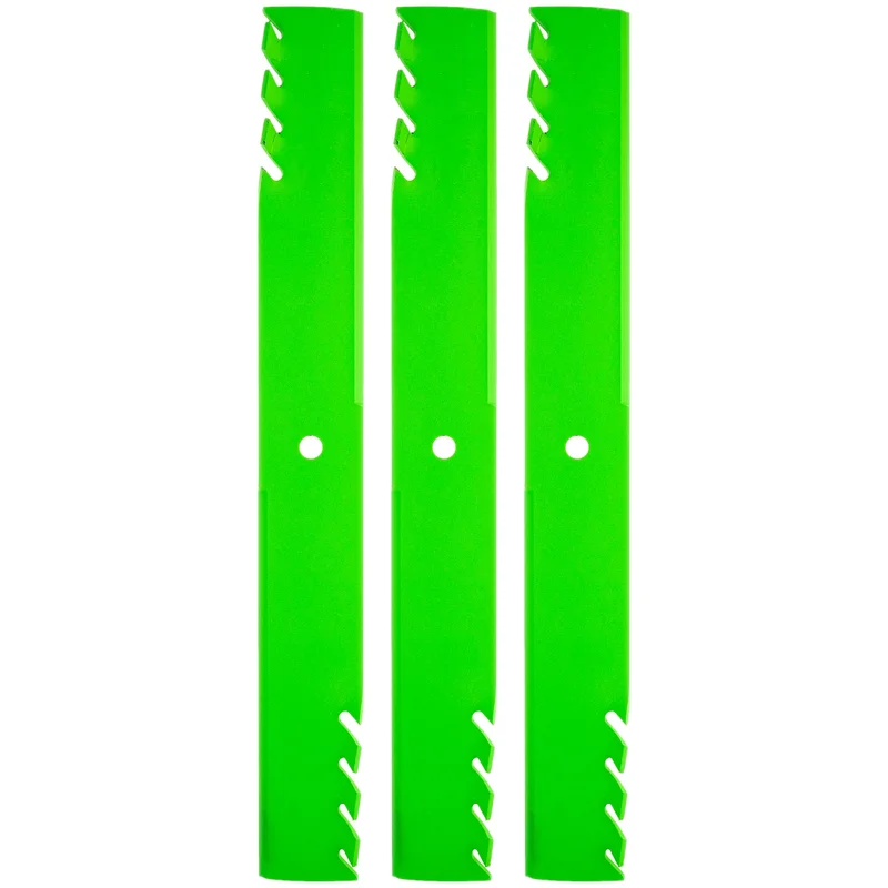 LawnRAZOR Toothed Mulching Blade For Gravely Exmark 1-643097 103-2521 103-2521-S 04887800 | 3-PACK