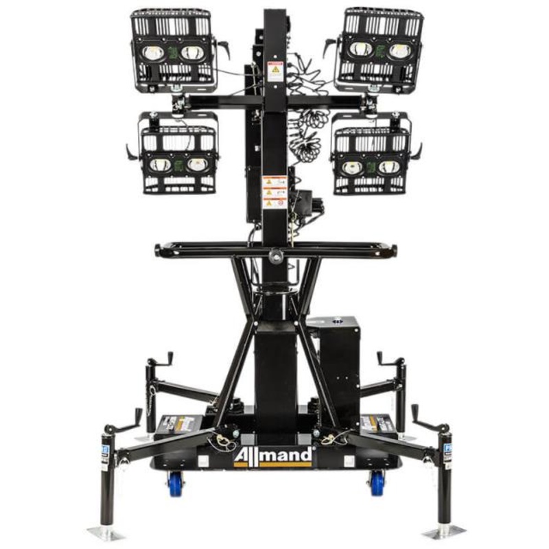 Light Tower, Push Around LED, 110 Volt